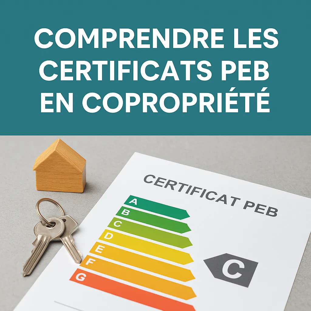 Comprendre les certificats PEB en copropriété