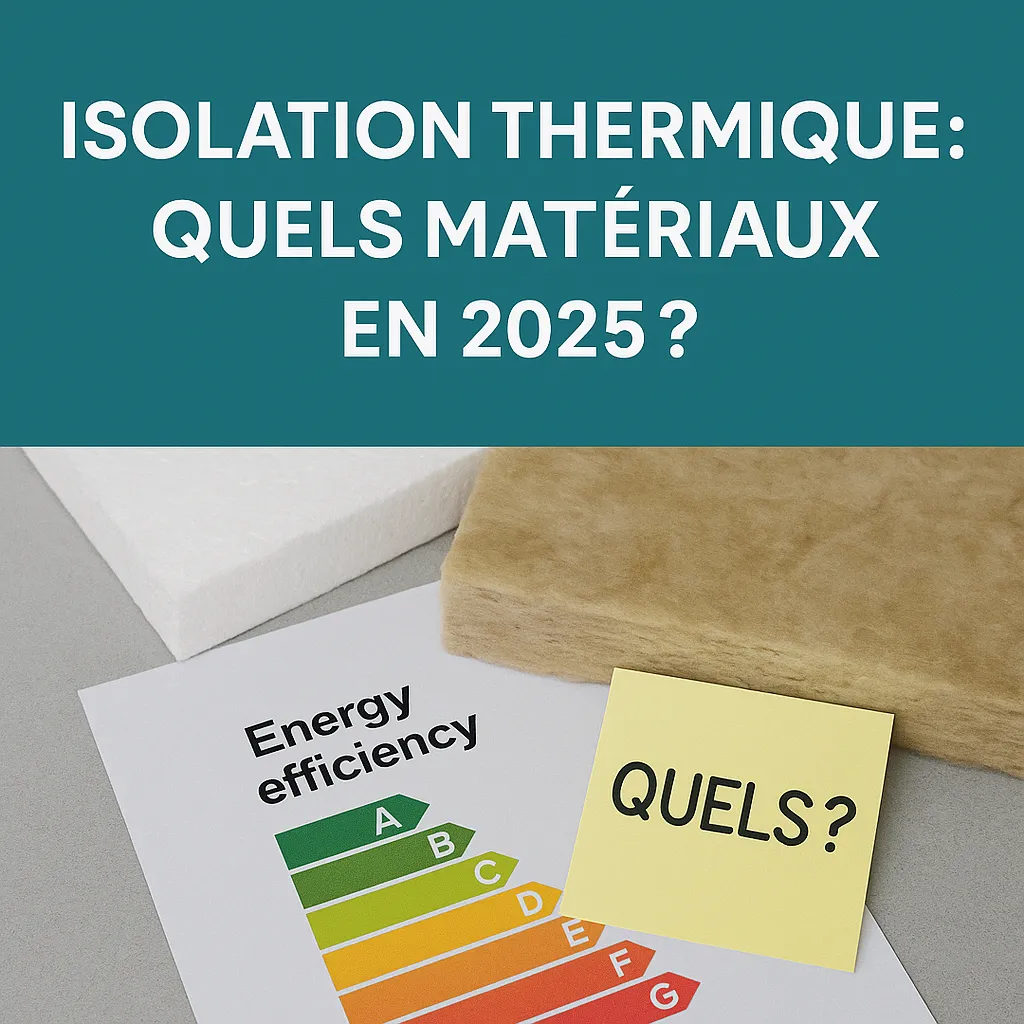 Isolation thermique : quels matériaux en 2025 ?